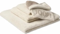 JOOP! Hand- & Duschtücher-Seiflappen Doubleface 30 x 30 cm Creme