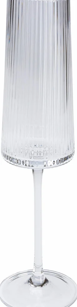 KARE DESIGN Gläser-Sektglas Riffle 215 ml Klar