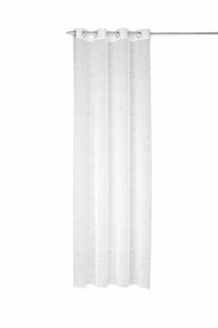 Collection Noblesse Vorhänge & Gardinen-Ösenschal Jola 135 x 245 cm Weiß