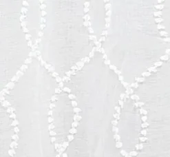 Vorhänge & Gardinen|Collection Noblesse Ösenschal Wella 140 x 245 cm Weiß