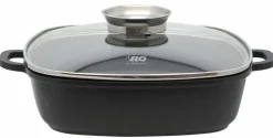 ELO Pfannen-Servierpfanne Alucast 28 cm Schwarz