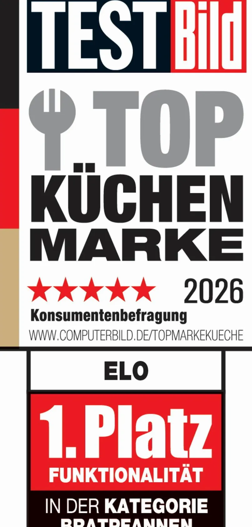 ELO Pfannen-Servierpfanne Alucast 28 cm Schwarz