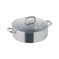 Berndes Pfannen-Servierpfanne Tricion Resist Ø 28 cm Silber