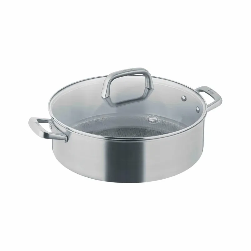 Berndes Pfannen-Servierpfanne Tricion Resist Ø 28 cm Silber