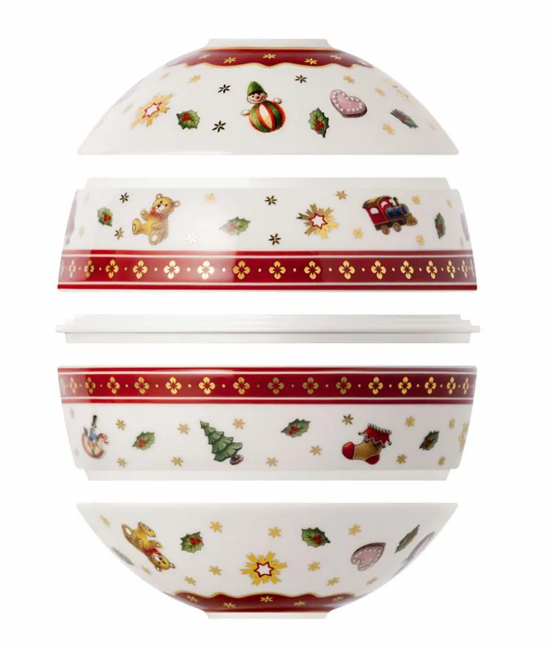 Villeroy & Boch Tischdeko|Geschirr-Servier-Set La petit Boule Toy's Delight Rot