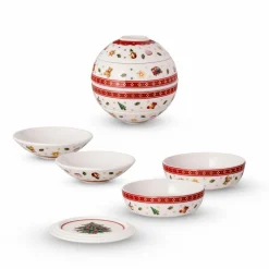 Villeroy & Boch Tischdeko|Geschirr-Servier-Set La petit Boule Toy's Delight Rot