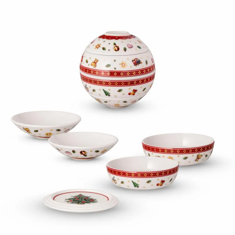 Villeroy & Boch Tischdeko|Geschirr-Servier-Set La petit Boule Toy's Delight Rot