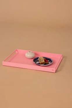 Tabletts|Tabletts|Metallbude Serviertablett Dava Pink