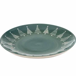 Platten|Servierplatten|ladelle Servierteller Christmas Evergreen Ø 27 cm Grün