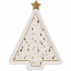 ladelle Platten|Servierplatten-Servierteller Noelle 16,5 x 21,2 cm Gold
