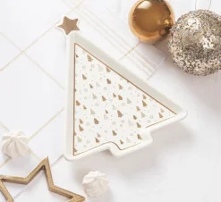 ladelle Platten|Servierplatten-Servierteller Noelle 16,5 x 21,2 cm Gold