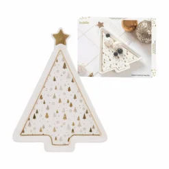 ladelle Platten|Servierplatten-Servierteller Noelle 16,5 x 21,2 cm Gold