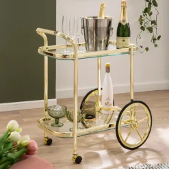 Servierwagen| Servierwagen Luise Gold