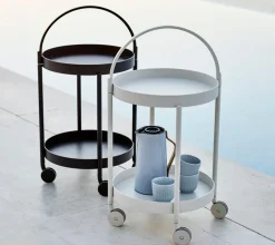 Servierwagen & Outdoormöbel|Cane-line Servierwagen Roll Grau