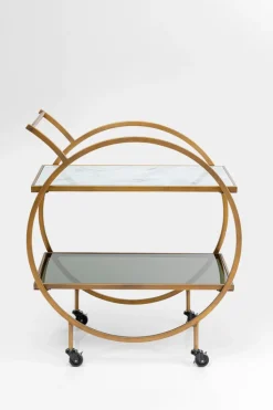 Servierwagen|KARE DESIGN Servierwagen Loft Brass 84824 Gold