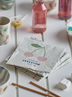 Tischwäsche|Tischwäsche| Serviette Cherry 20tlg. Rose