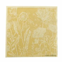 Tischwäsche|Tischwäsche-Serviette Faustina 20tlg. Gelb