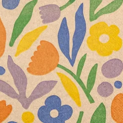 Tischwäsche|Tischwäsche-Serviette Floralina 20tlg. Bunt