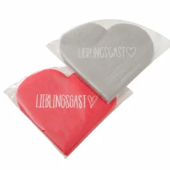 BOLTZE Tischwäsche|Tischwäsche-Serviette Liebling 12tlg. Rot