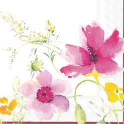 Tischwäsche|Tischwäsche-Serviette Mariefleur 20tlg. Rosa