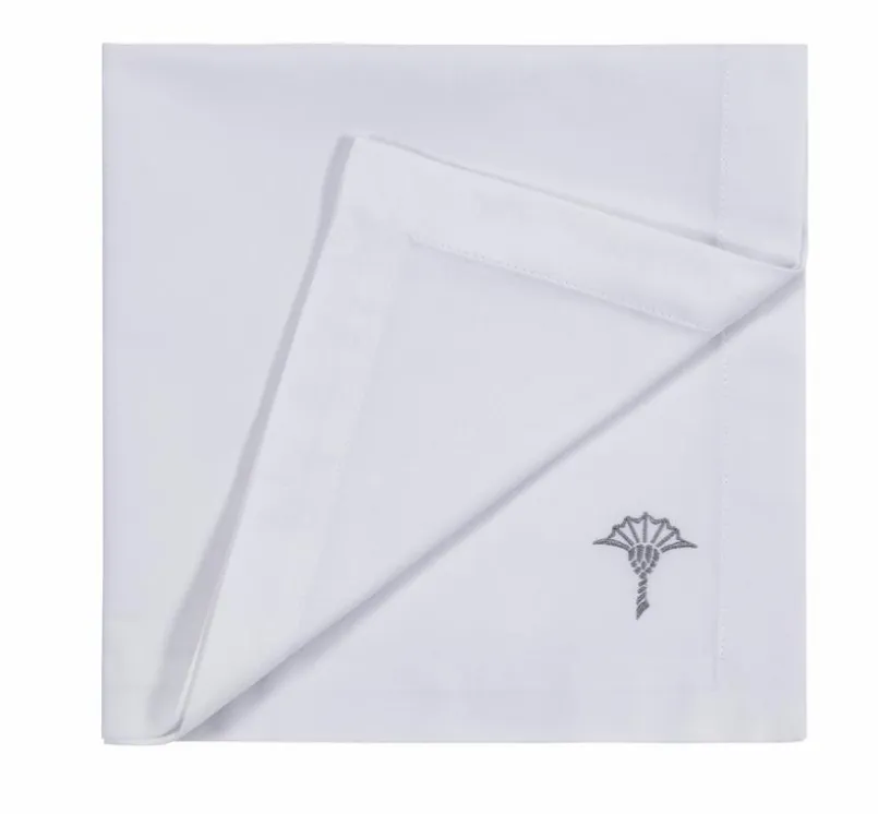 JOOP! Tischwäsche|Tischwäsche-Serviette Stitch 2er 50 x 50 cm Silber