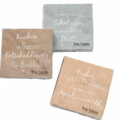 Tischwäsche|Tischwäsche|BOLTZE Serviette 20tlg. Braun