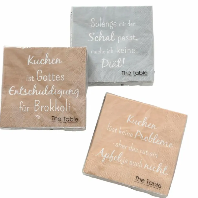 Tischwäsche|Tischwäsche|BOLTZE Serviette 20tlg. Braun