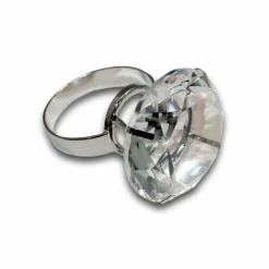 Halterungen| Serviettenring Diamond Klar