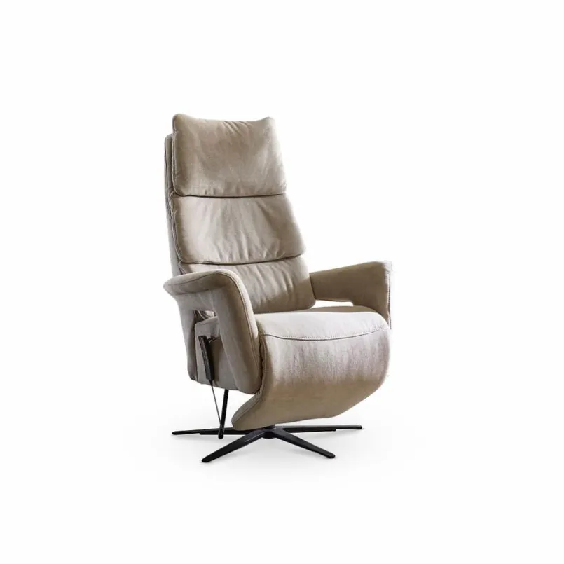 Sessel|HUKLA Sessel Bordeaux Ecru
