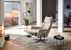 Sessel|HUKLA Sessel Bordeaux Ecru