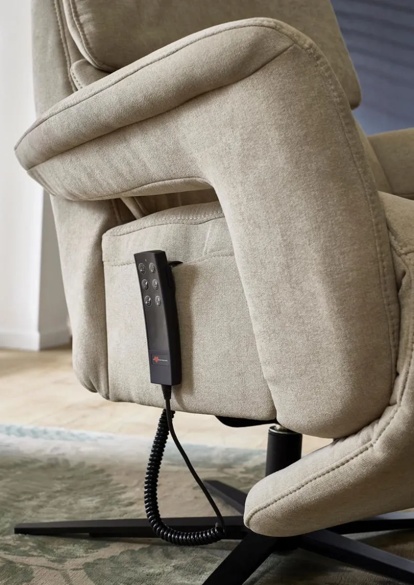 Sessel|HUKLA Sessel Bordeaux Ecru