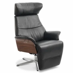 Conform Sessel-Sessel Air mit Fußstütze Black