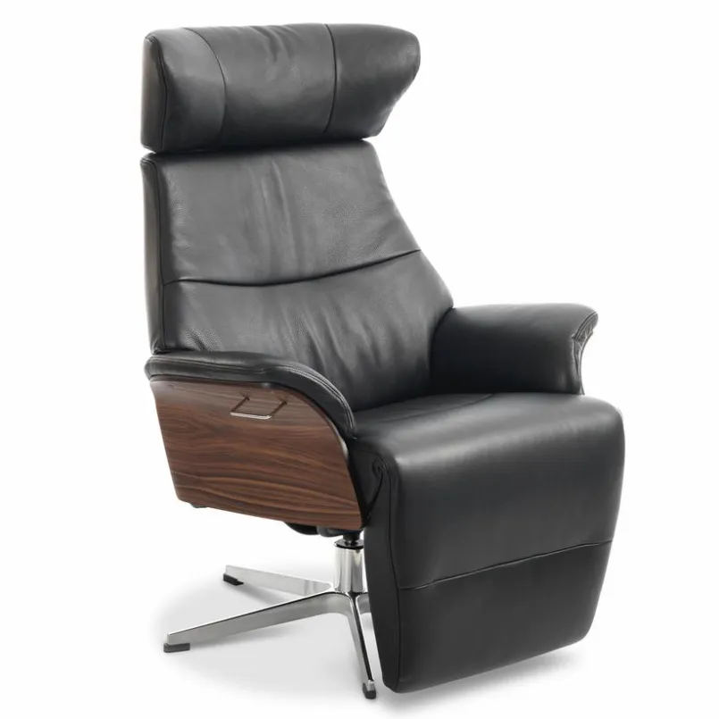 Conform Sessel-Sessel Air mit Fußstütze Black