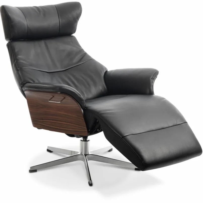 Conform Sessel-Sessel Air mit Fußstütze Black