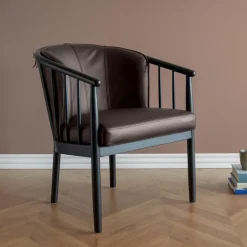 Nordic Collection Sessel|Stühle-Sessel Andrup Dark Brown