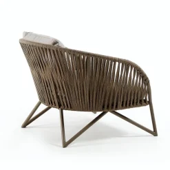 Loungesessel|Gartenstühle|DAHEIM Sessel Branzie Braun