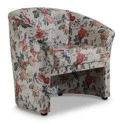 Sessel|Nehl Sessel Brüssel Blume Creme