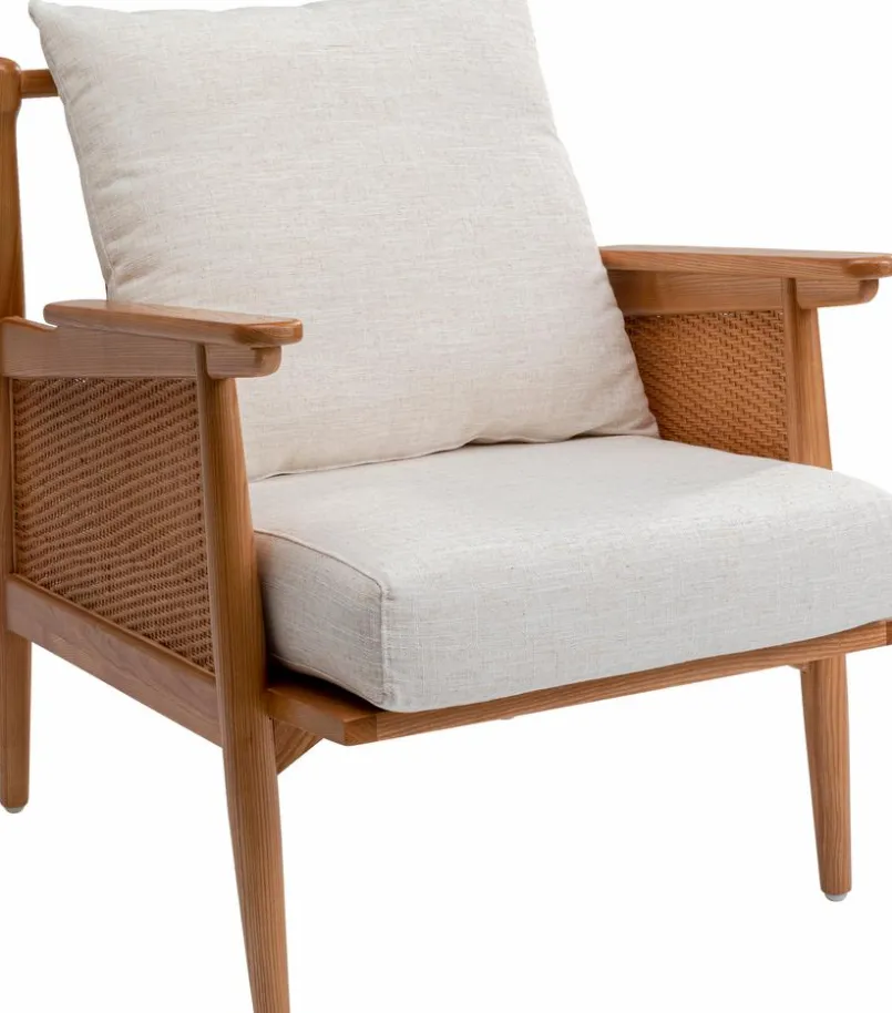 KARE DESIGN Sessel-Sessel Cane 86469 Weiß