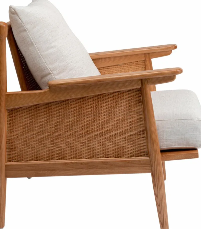 KARE DESIGN Sessel-Sessel Cane 86469 Weiß