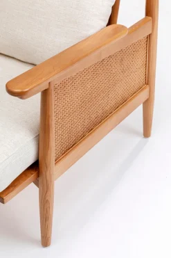 KARE DESIGN Sessel-Sessel Cane 86469 Weiß