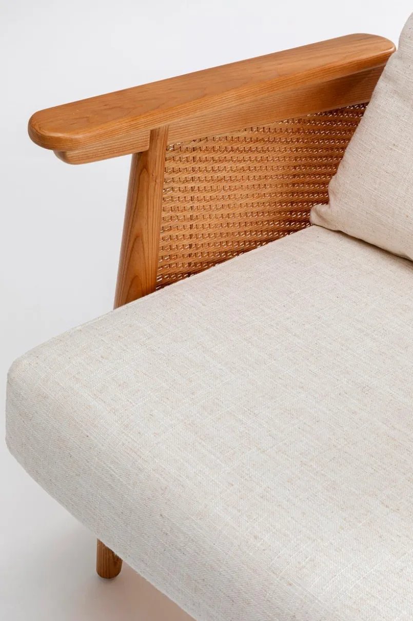 KARE DESIGN Sessel-Sessel Cane 86469 Weiß