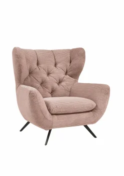 Portobello Sessel-Sessel Chester Rosa