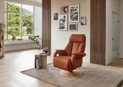 Sessel|Polsteria Sessel Cody Lazyline Cognac