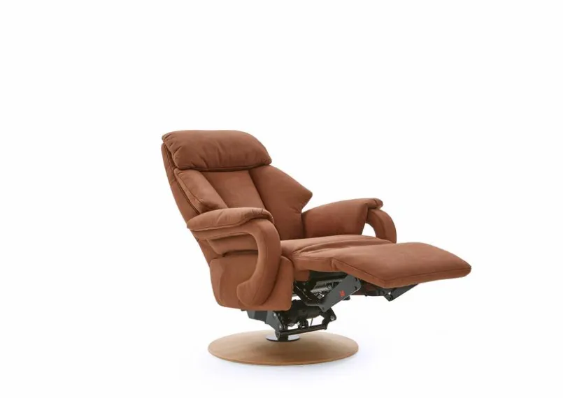 Sessel|Polsteria Sessel Cody Lazyline Cognac