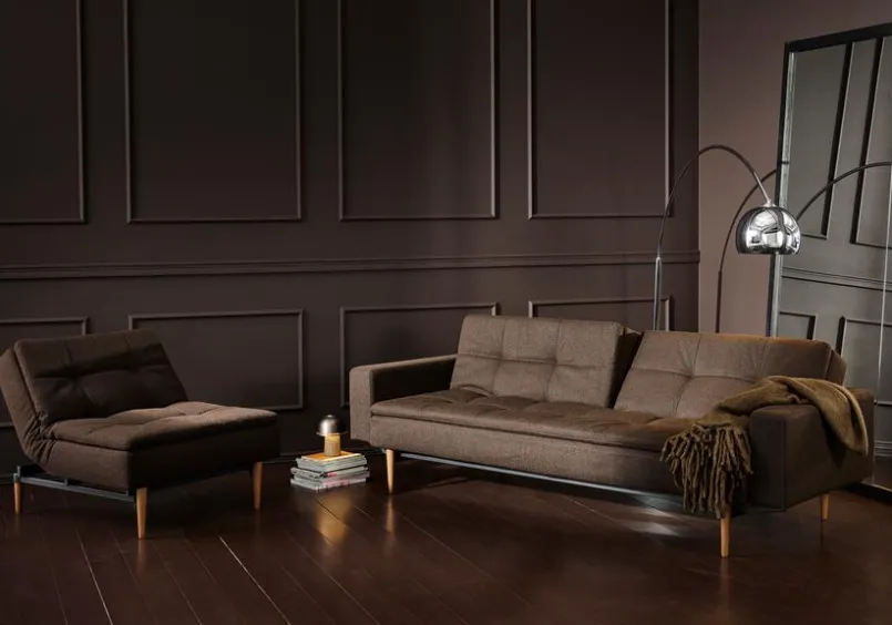 Sessel|INNOVATION LIVING Sessel Dublexo Styletto hell Chocco