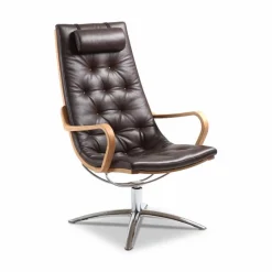 Conform Sessel-Sessel Life Metall verchromt Brown