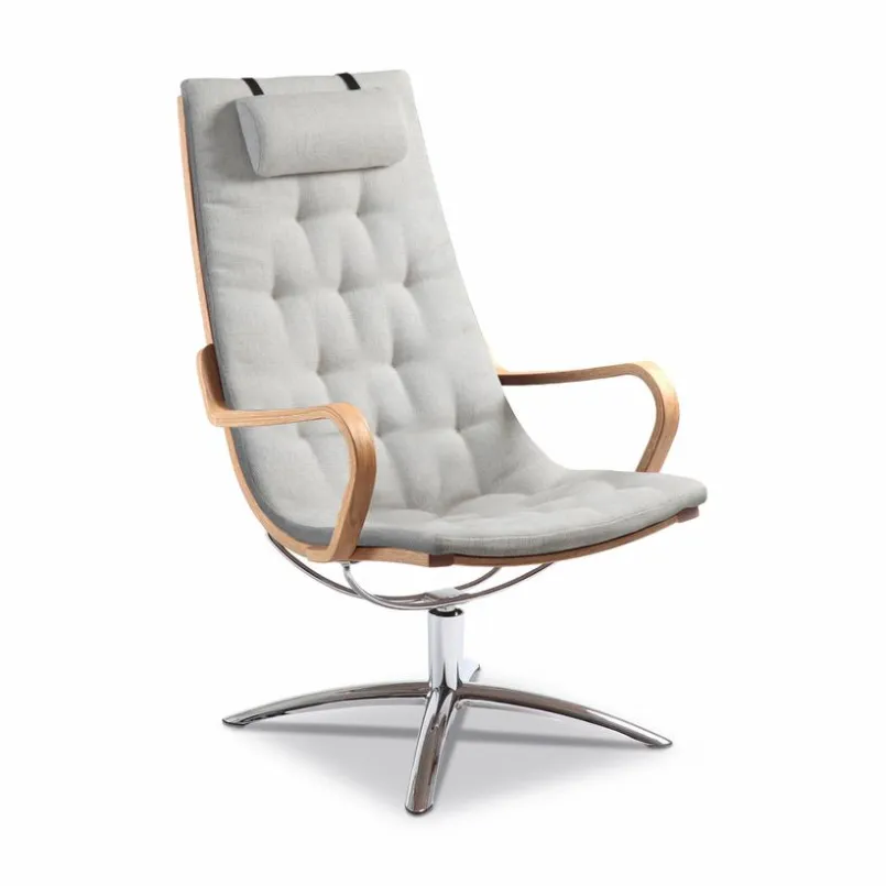 Conform Sessel-Sessel Life Metall verchromt Nature