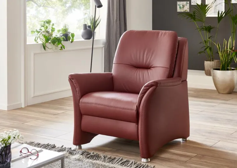 ComfortPlan Sessel-Sessel Manchester Brombeer