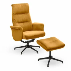 Sessel-Sessel mit Hocker Villach Gold