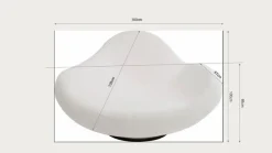 KARE X KARIM RASHID Sessel-Sessel Nebula 40887 Weiß